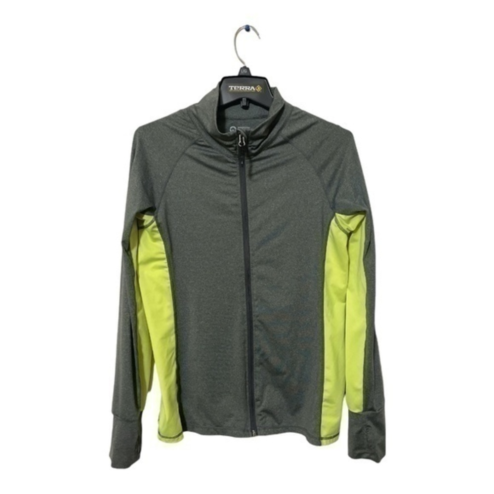 Warehouse One Womens Tracket Jacket Lightweight Thumb Holes Performance Size Lar